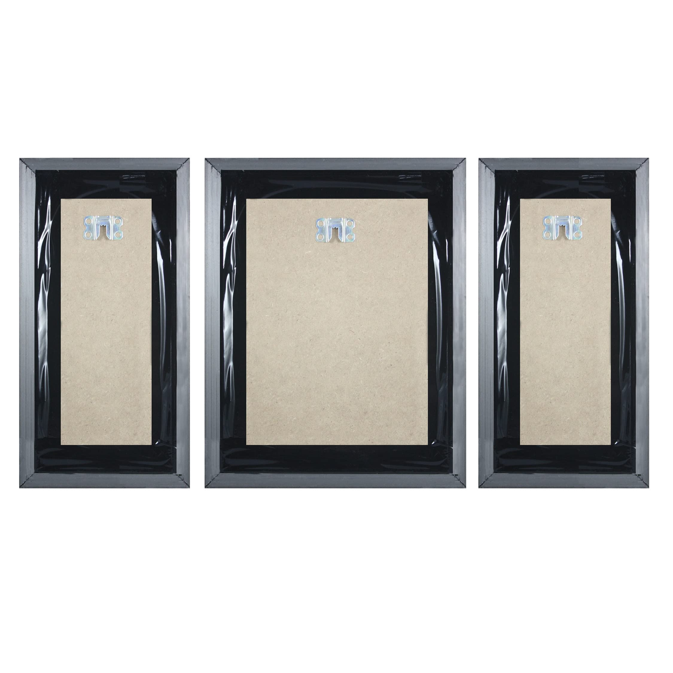 3 Piece Set of Framed Wall Hanging Art